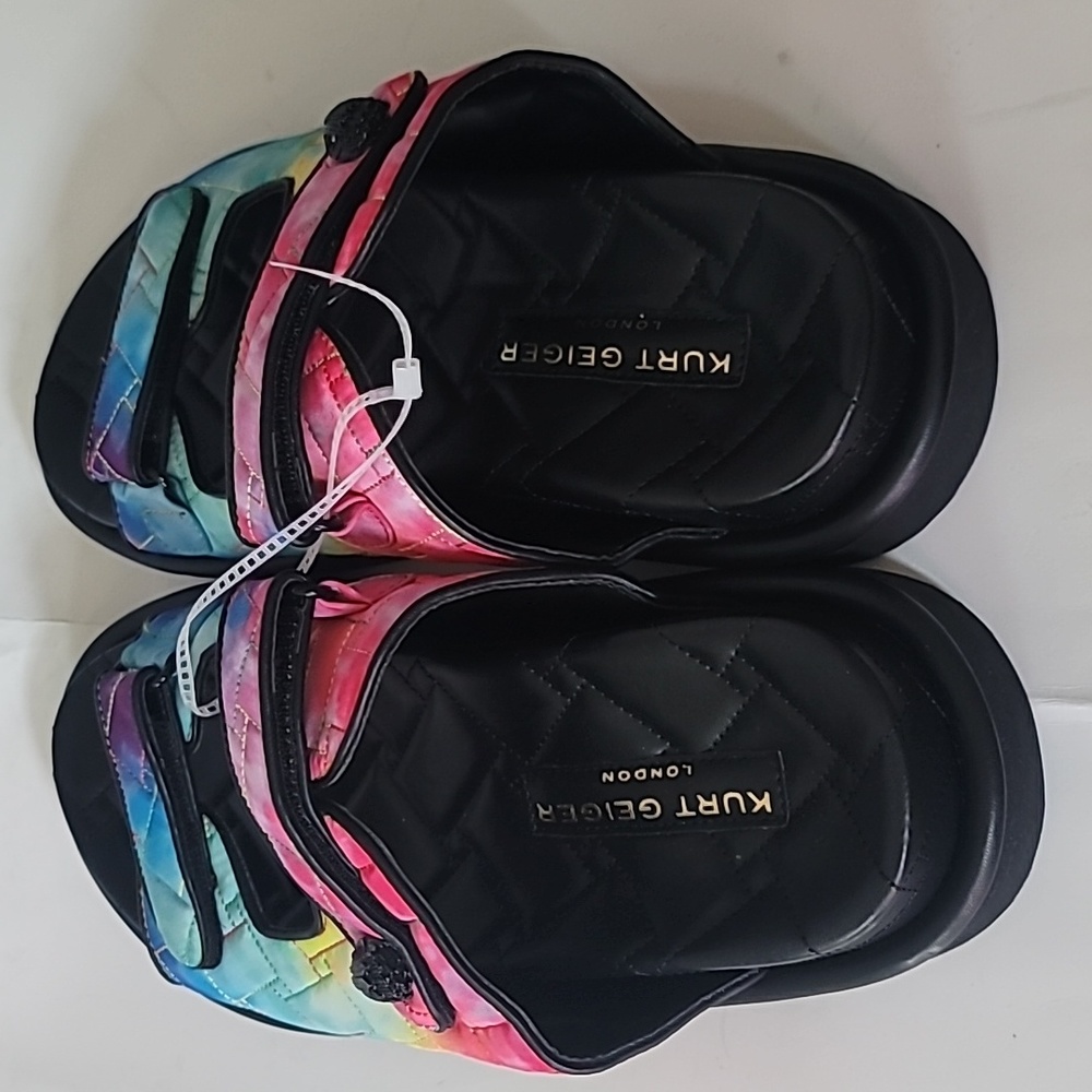 Kurt Geiger London touch strap tie-dye Sandals Unisex.